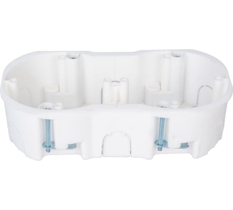 Коробка BYLECTRICA для 2-х местной рамочно-узловой сборки гипсокартон 146х76х42 мм К-219