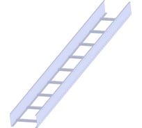 Лоток лестничный LOTOK 100x100x3000 толщ. 1,2 мм LLST 100х100x3000 (1,2)