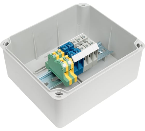 Коробка с клеммными зажимами ДЕВИБОКС 155x179x100 мм, IP65-67 КК3.7-10