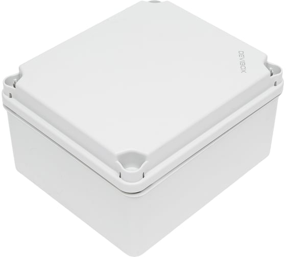 Коробка с клеммными зажимами ДЕВИБОКС 155x179x100 мм, IP65-67 КК3.7-16 1