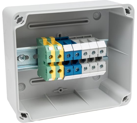 Коробка с клеммными зажимами ДЕВИБОКС 155x179x100 мм, IP65-67 КК3.7-16