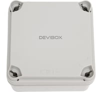 Коробка с клеммными зажимами ДЕВИБОКС 113x113x68 мм, IP65-67 КК1.3-6