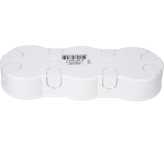Коробка Bylectrica для 3-х местной рамочно-узловой сборки с винтами, К-221 исп.1