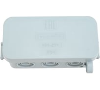 Монтажная коробка BYLECTRICA ОП серая IP54 разм. 90х43х39 КМ-291