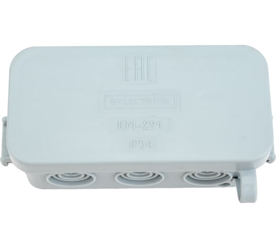 Монтажная коробка BYLECTRICA ОП серая IP54 разм. 90х43х39 КМ-291