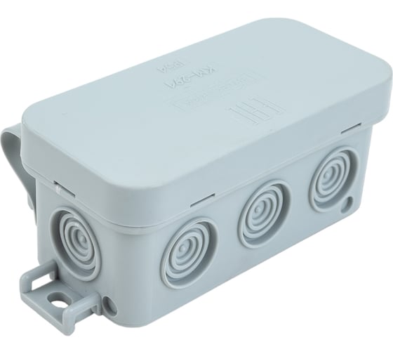 Монтажная коробка BYLECTRICA ОП серая IP54 разм. 90х43х39 КМ-291