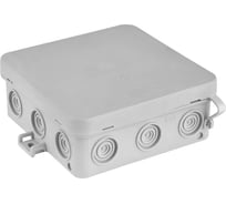 Монтажная коробка BYLECTRICA ОП серая IP54 размер 100х100х39 КМ-294