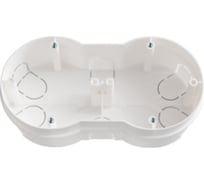 Монтажная коробка BYLECTRICA при скрытой разводке с винтами для бетона и кирпича, 150x79x41,5 мм К-228 исп.1 17396580