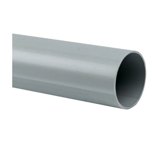 Гладкая жесткая труба EKF ПВХ d32 белая PROxima trg-32w-2m 1