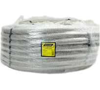 Труба гофрированная ЭЛЕКТРОБС ПВХ легкая серая с/з д25 (50м/уп) 10025