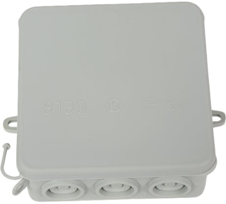 Распределительная коробка KOPOS 8130 KA для открытой проводки 88х88х40мм IP54 RAL7035 8130_KA