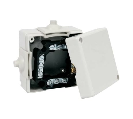 Распределительная коробка KOPOS 8107 KA для открытой проводки 72х72х42 IP40 с клеммником S-66 8107_KA