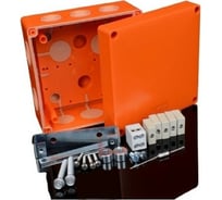 Огнестойкая коробка KOPOS Е90, 126x126x74, IP66, со сдвоенным керамическим клеммником 5x1,5-6 мм2 KSK 125_PO6P