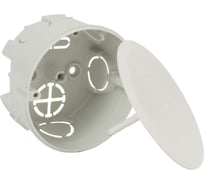 Установочная коробка KOPOS с крышкой для твердых стен D71х43 мм KU 68-1902_KA