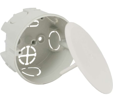 Установочная коробка KOPOS с крышкой для твердых стен D71х43 мм KU 68-1902_KA