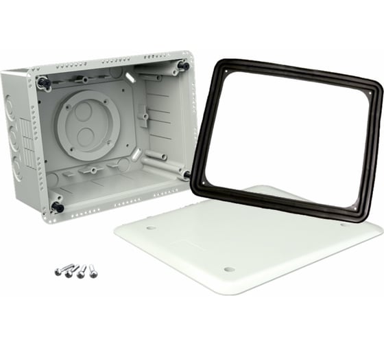 Коробка с крышкой KOPOS для утепленного фасада 140х180х86-146мм KUZ-V_KB