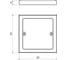 Крышка коробки KOPOS LK 80 / ... и ...28 / 1 (комплект 10 штук) VLK 80_HB 2