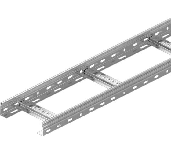 Лоток лестничный CLIVE LLSCT 200x150x3000 (1,5), оцинкованный LLSCT15020300150ZS 1
