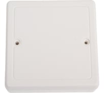 Распределительная коробка KOPOS для открытой проводки 81х81х25 мм с крышкой (комплект 10 шт) VLK 80/R LK 80R/2_HB