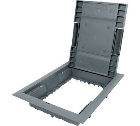 Напольный лючок KOPOS на 8-16 модулей 45х45 KOPOBOX 80_LB