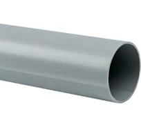 Гладкая жесткая труба EKF ПВХ d32 серая trg-32-3m-120m