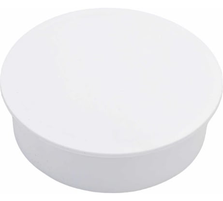 Монтажная коробка УРАЛ ПАК У192 белая скрытой проводки диаметр 102х30 мм, крышка, IP20. КМ-500090192-048