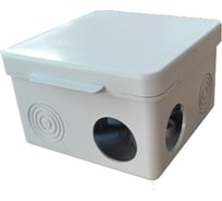 Распаечная коробка Урал ПАК для открытой проводки 80х80х50мм IP54 100 шт КО-52017080-100
