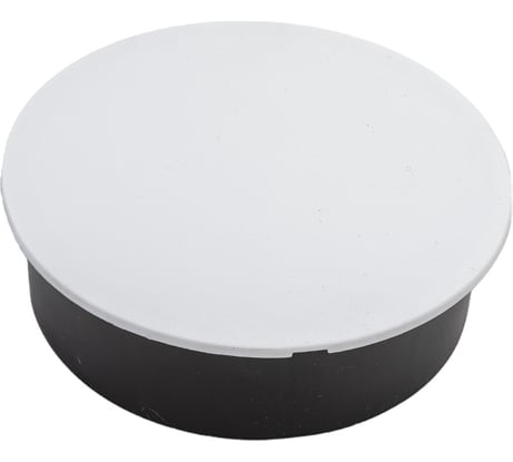 Монтажная коробка УРАЛ ПАК У192 скрытой проводки диаметр 102х30 мм, крышка, IP20. КМ-500000192-048