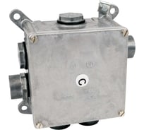 Распределительная коробка KOPOS алюминиевая с крышкой IP54 120х120х76 мм 7221 B_M25