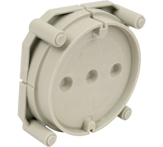 Крышка коробки KOPOS в бетон (комплект 10 штук) KBV-1_KB 1