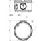 Корпус коробки KOPOS в бетон (комплект 10 штук) KBT-2_AB 2