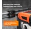 Коробка распределительная TDM ELECTRIC двухкомпонентная, ОП 70х70х40 мм, IP66, 6 входов, черная SQ1401-2911 3