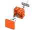 Коробка огнестойкая EKF E45, 85x85x40 мм, с клеммниками, 5 полюсов, 0.5-6 мм2, IP55 HF plc-kmfr-85-506 1