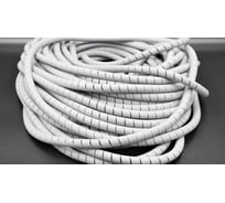 Лента спиральная монтажная негорючая с низким дымовыделением ЛСТнг-10 V-0 серая 10 м Мемотерм-ММ Р_ЛСТнг-10(V-0)сер(10м)