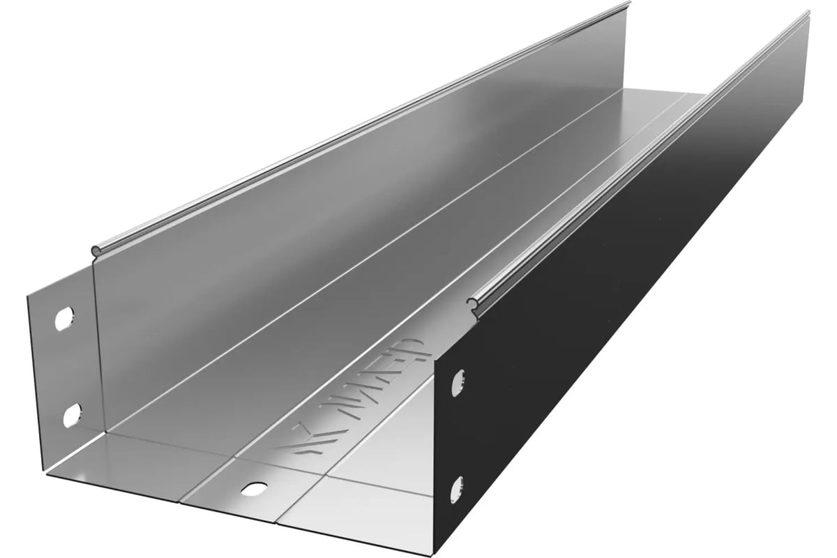 Лоток неперфорированный замковый оцинкованный CABLIDERTRAYS ЛМЗ-100х100 ...