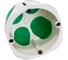 1-местная коробка Systeme Electric скрытой проводки MULTIFIX AIR 67х47 IMT35032 2