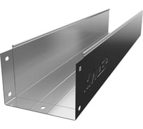 Лоток неперфорированный замковый оцинкованный CABLIDERTRAYS ЛМЗ-300х150-1,2-3000