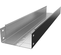 Лоток неперфорированный замковый оцинкованный CABLIDERTRAYS ЛМЗ-400х100-1,0-3000