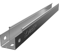 Лоток неперфорированный замковый оцинкованный CABLIDERTRAYS ЛМЗ-50х50-1,0-3000