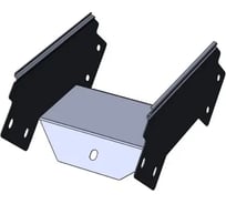 Угол внешний CABLIDERTRAYS (спуск) замковый 90 град, оцинкованный ЛМЗС-400х100-0,7-90