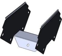 Угол внешний CABLIDERTRAYS (спуск) замковый 90 град, оцинкованный ЛМЗС-400х150-1,2-90