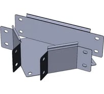 Т-секция CABLIDERTRAYS замковая оцинкованная ЛМЗТ-100х100-1,5