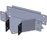 Т-секция CABLIDERTRAYS замковая оцинкованная ЛМЗТ-100х100-0,7 1