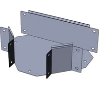Т-секция CABLIDERTRAYS замковая оцинкованная ЛМЗТ-150х100-0,7