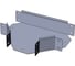 Т-секция CABLIDERTRAYS замковая оцинкованная ЛМЗТ-300х100-1,0 1