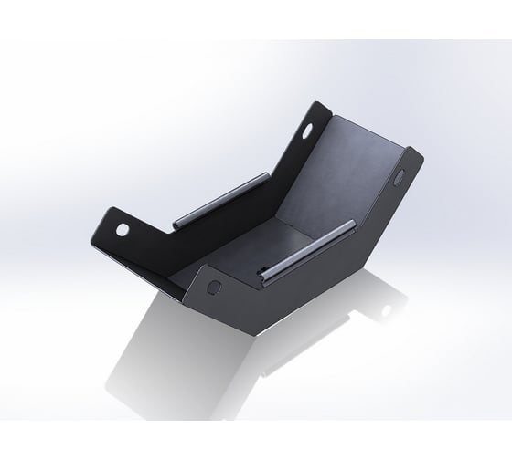 Угол внутренний (подъем) CABLIDERTRAYS замковый 90 град, оцинкованный ЛМЗП-100х60-1,0-90