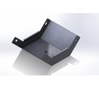 Угол внутренний (подъем) CABLIDERTRAYS замковый 90 град, оцинкованный ЛМЗП-150х50-1,2-90