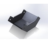 Угол внутренний (подъем) CABLIDERTRAYS замковый 90 град, оцинкованный ЛМЗП-200х100-1,0-90