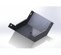 Угол внутренний (подъем) CABLIDERTRAYS замковый 90 град, оцинкованный ЛМЗП-200х50-0,7-90