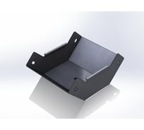 Угол внутренний (подъем) CABLIDERTRAYS замковый 90 град, оцинкованный ЛМЗП-200х80-1,2-90